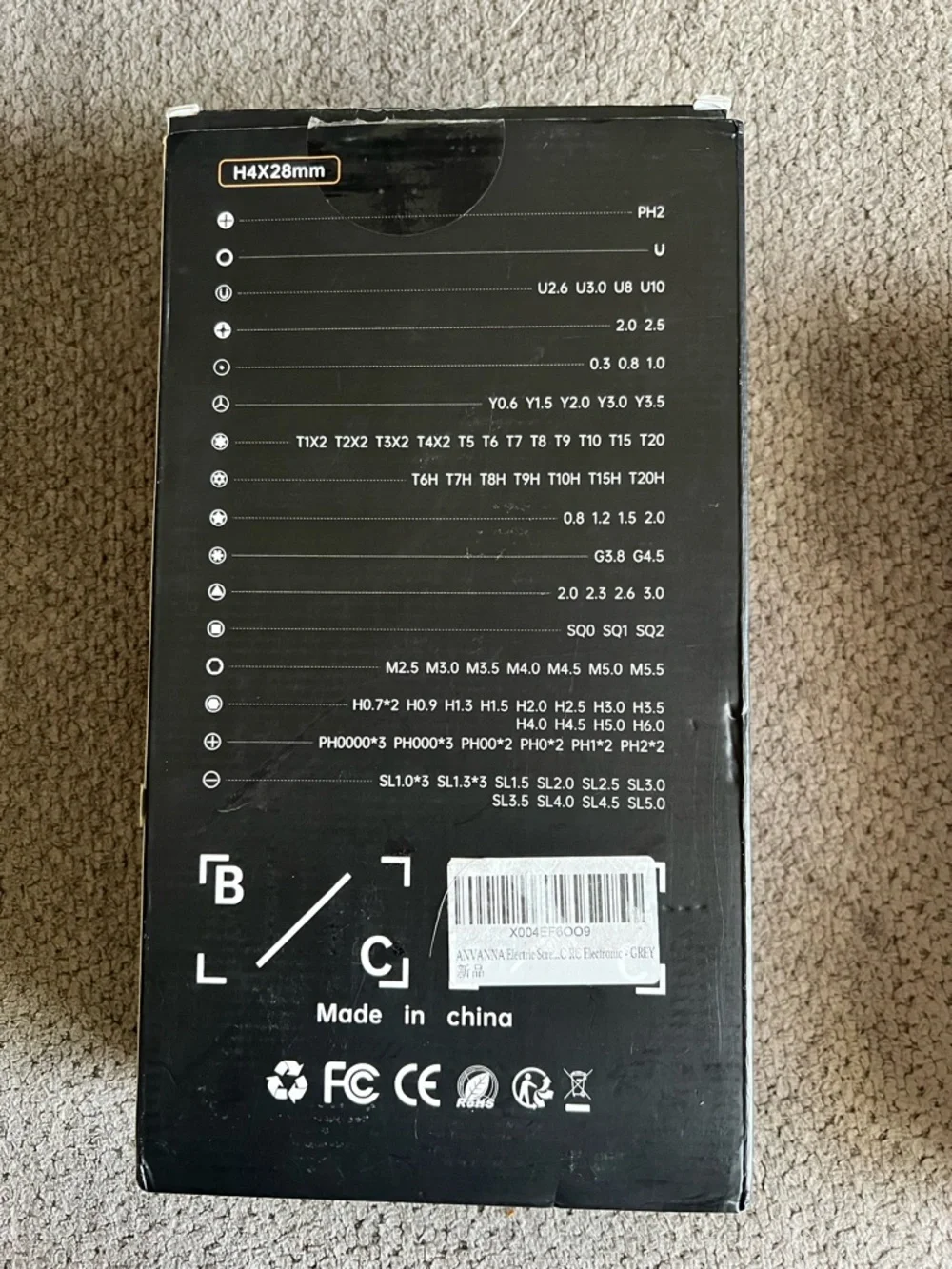 Multi-In-One Screwdriver Tool Set - Black - Picture 3 of 11